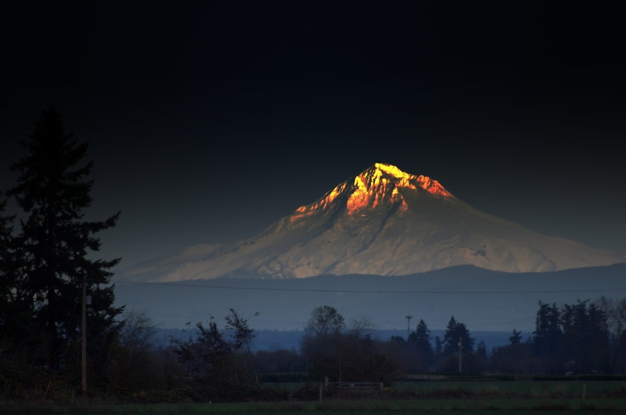 Morning at Mt Hood